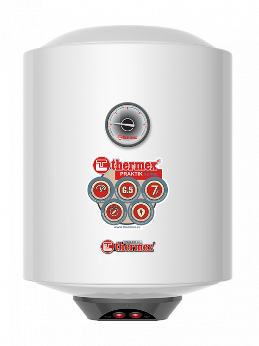 Электрический накопительный водонагреватель Thermex Praktik 30 V Slim