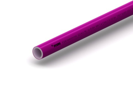 Труба РЕХАУ PINK из сшитого полиэтилена PE-Xa с кислородозащитным слоем, 32х4,4 мм