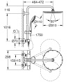 Душевая колонна Grohe Euphoria XXL 310 26075000