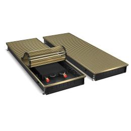 Внутрипольный конвектор с естественной конвекцией Royal Thermo 90/400/2400-DG-U-LB