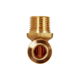 Угольник прямой переходной с наружной резьбой HOOBS , 16 x 2,2-R1/2