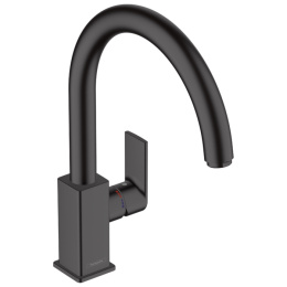 Смеситель для кухни Hansgrohe Vernis Shape M35, матовый черный
