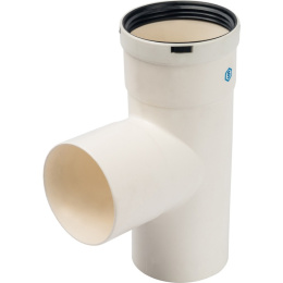 Конденсационный тройник Stout T образный DN80 п/п/м PP-FE