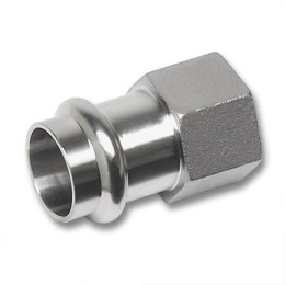 Муфта Sanha 9270G, переходная ВПр-ВР, нержавеющая сталь, 15x1/2