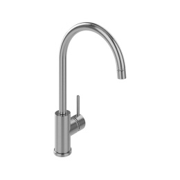 Смеситель для кухни IDDIS Kitchen Line, нержавеющая сталь, на мойку