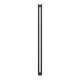 Стальной трубчатый радиатор отопления Royal Thermo Shift Q30 VC2180 - 12 секций RAL9005m (черный)