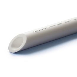Труба ПОЛИТЭК полипропиленовая PRRC PN10, 25 x 2,3 мм, белая
