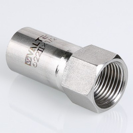 Вставка VALTEC резьбовая нерж. сталь с вн.р. 22х1/2