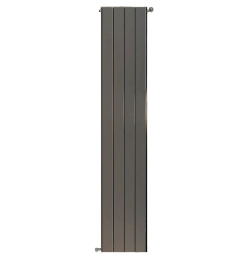 Алюминиевый секционный радиатор отопления Stout Sebino 1800 / 4 секции (серый)