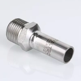 Вставка VALTEC резьбовая нерж. сталь с нар.р. 15х1/2