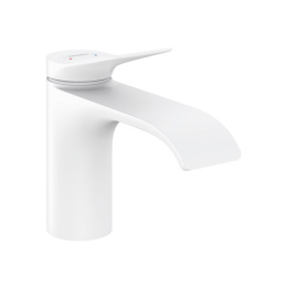 Смеситель для раковины Hansgrohe Vivenis 80, матовый белый