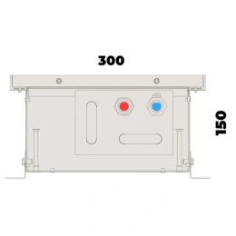 Внутрипольный конвектор с естественной конвекцией Vitron ВК.150.300.2900.6ТП