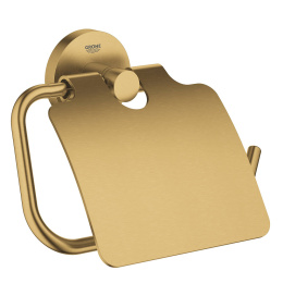 Держатель для туалетной бумаги Grohe Essentials с крышкой холодный рассвет матовый 40367GN1