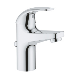 Смеситель для раковины Grohe BauCurve с донным клапаном, хром