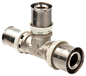 Тройник пресс VALTEC 32х32х26, VTm.231.N.323226