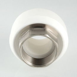 Соединитель полипропиленовый VALTEC PPR под ключ с переходом на вн. р. 75х2 1/2