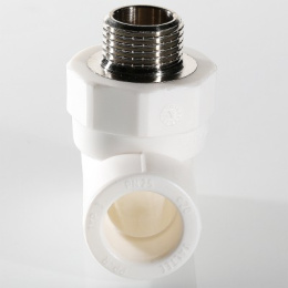 Тройник VALTEC PPR с переходом на наружную 40х1 дюйм