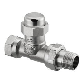 Вентиль на обратную подводку Oventrop Combi LR прямой DN25 PN10
