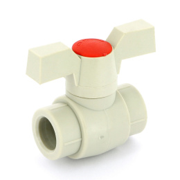 Кран полипропиленовый FV-Plast 20 PPR бабочка, 301020