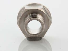 Переходник VALTEC 3/8 х 1/4 внутренняя-наружная резьба, никелированная латунь