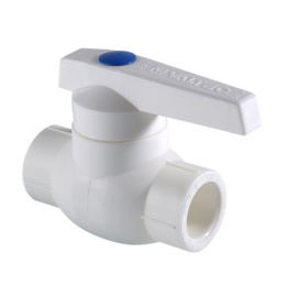 Кран шаровой полипропиленовый VALTEC PPR гор.вода 50 мм