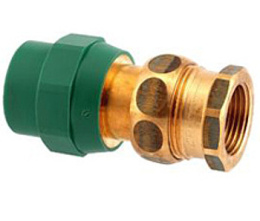 Переходник со сгоном Banninger ВР 75 х 2 1/2, латунь (PP-R) G8332G7563