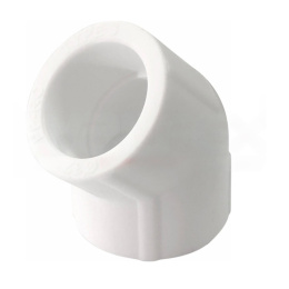 Угол полипропиленовый Valfex PRO 45гр. x 32, белый