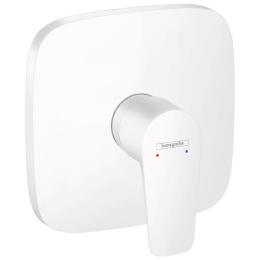 Встраиваемый смеситель Hansgrohe Talis E для душа (внешняя часть), матовый белый