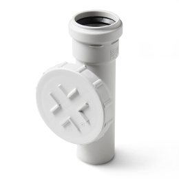 Ревизия PRO AQUA Stilte Plus с круглой крышкой 58 внут.канализация