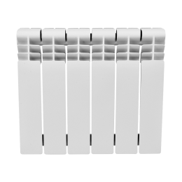 Алюминиевый секционный радиатор отопления SMART Install Easy One 350 / 8 секций
