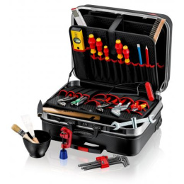 Набор инструментов KNIPEX BIG Basic Move Plumbing чемодан инструментальный для сантехники, 31 пр.