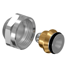 Адаптер зажимной Uponor Uni-X MLC 16 х 3/4 ВР Евроконус, 10 бар, латунь