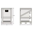 Напольный газовый котел отопления, атмосферный Kentatsu Kobold S-06
