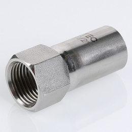 Вставка VALTEC резьбовая нерж. сталь с вн.р. 22х1/2