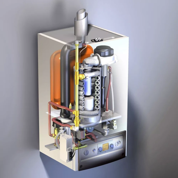 Настенный газовый конденсационный котел отопления Wolf CGB-2 20