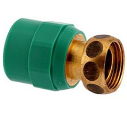 Переходник полипропиленовый с накидной гайкой Banninger 63 х 2 3/8 (PP-R) G83326360