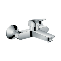 Смеситель для раковины Hansgrohe Logis, на стену, хром