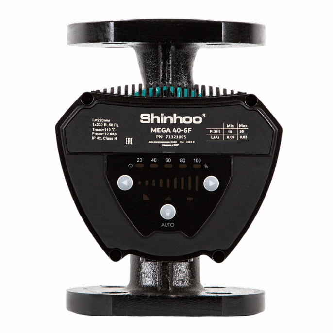 Циркуляционный насосы Shinhoo MEGA 40-10F 1x230V