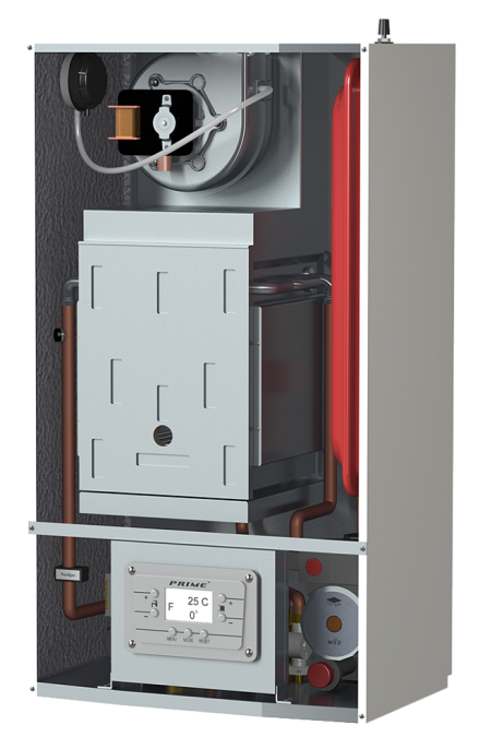 Настенный газовый двухконтурный котел отопления Лемакс PRIME-V28
