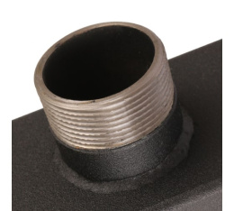 Стальной распределительный коллектор Rommer 3 отопительных контура 1 1/2 x 1 1/2