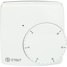 Комнатный термостат Stout WFHT-BASIC для нормально-закрытых сервоприводов