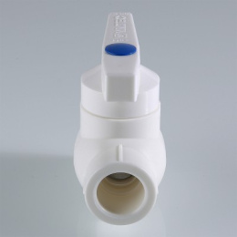 Кран шаровой полипропиленовый VALTEC PPR гор.вода 50 мм