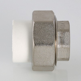 Соединитель полипропиленовый VALTEC PPR разъемный с переходом на вн. р. 40х1 1/2