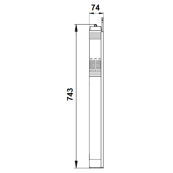 Скважинный насос Grundfos SQ 7-30