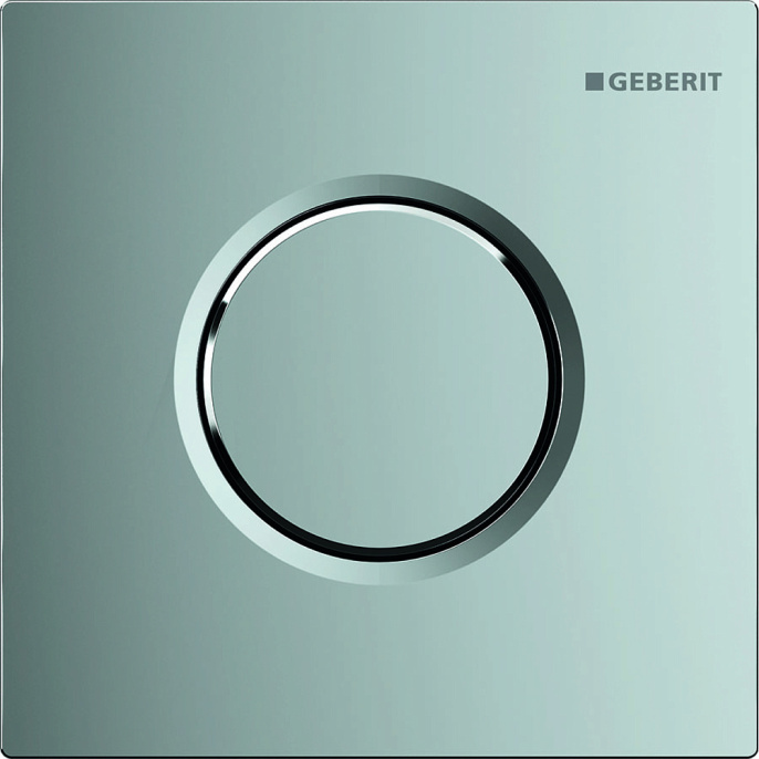 Система смыва писсуара Geberit Sigma01 HyTroniс хром глянец
