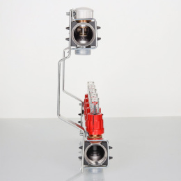 Блок коллекторный VALTEC с расход. 1х6 вых Евроконус 3/4