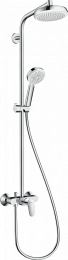 Душевая колонна Hansgrohe Crometta 160 1jet 27266400