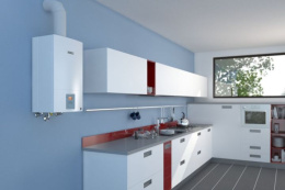 Настенный газовый одноконтурный котел отопления Bosch GAZ WBN 6000-18H RN