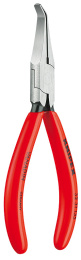 Плоскогубцы KNIPEX для регулировки реле, широкие плоские губки без насечки 34 мм под 40 , 135 мм, чёрные, 1К ручки