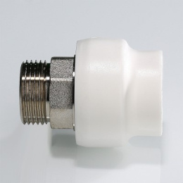 Соединитель полипропиленовый VALTEC PPR под ключ с переходом на нар. р. 90х3